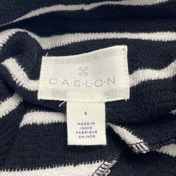 caslon womens jacket blue And white stripes size S - Picture 5 of 10